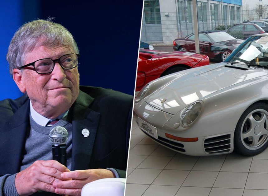 Bill Gates estaba tan obsesionado por conducir un Porsche 959 que consiguió cambiar las leyes que se lo impedían